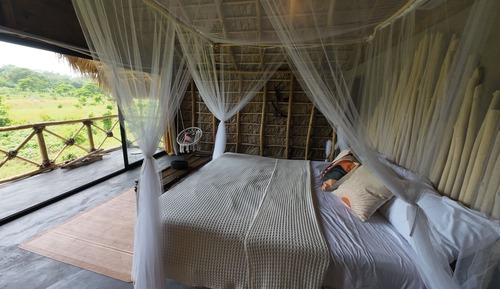 Chalet Luxe, vue fleuve