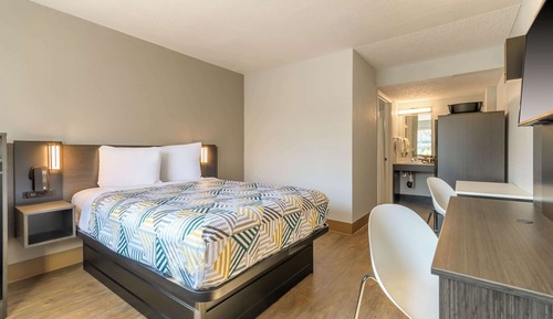Chambre Standard, 1 lit double, accessible aux personnes à mobilité réduite, non-fumeurs