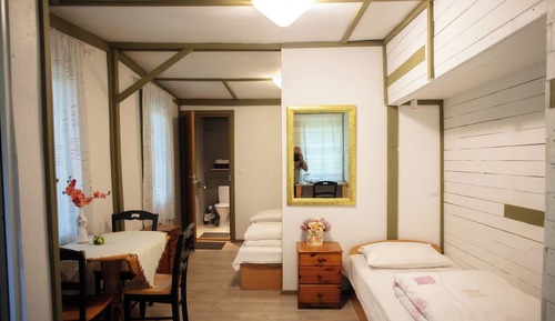 Chambre Confort, patio, vue jardin
