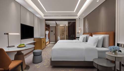 Chambre Confort avec lits jumeaux, vue ville