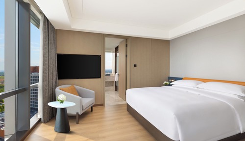 Chambre, 1 très grand lit