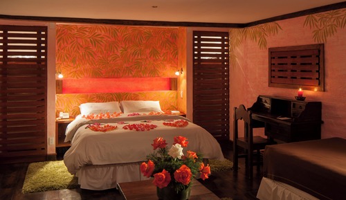 Chambre Double, terrasse, vue jardin