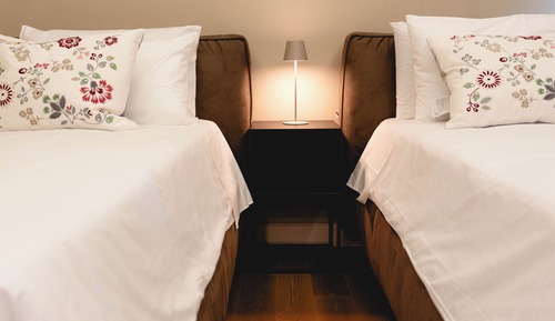 Chambre Triple, vue jardin