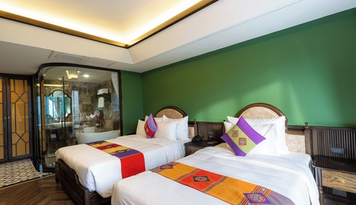Chambre Triple Deluxe, vue montagne