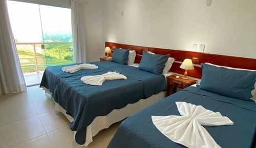 Chambre Triple Confort, vue montagne