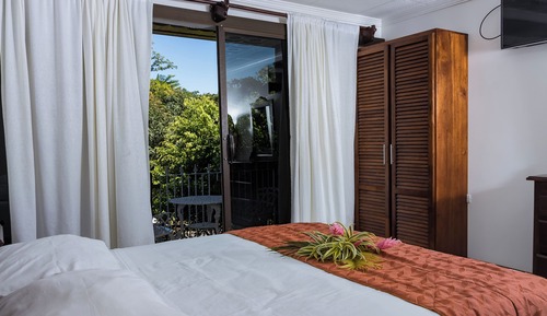 Chambre Supérieure, 1 grand lit, vue montagne
