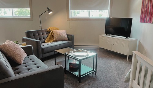 Chambre Double Classique, 2 grands lits, vue montagne