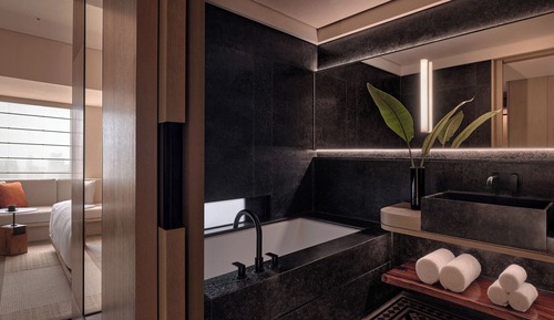 Chambre, 2 lits une place