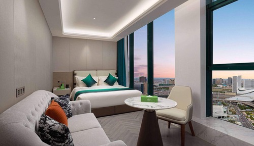 Chambre Supérieure, 1 très grand lit et 1 canapé-lit, non-fumeurs