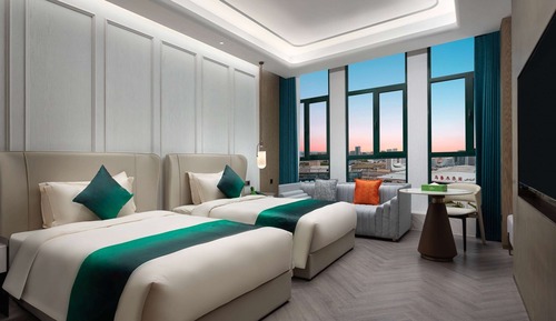 Chambre Deluxe, plusieurs lits, fumeurs