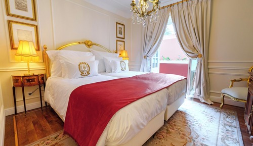 Chambre Double Standard, patio, vue cour intérieure