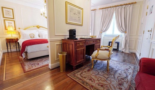 Chambre Deluxe, patio, vue ville