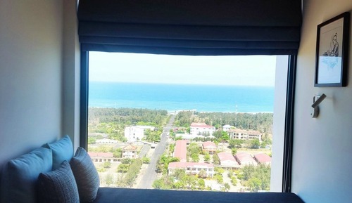 Chambre Triple Panoramique, vue plage