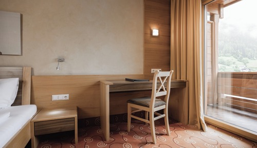 Chambre Double Supérieure, balcon, vue montagne