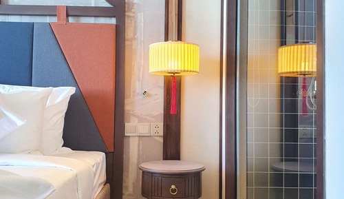 Chambre Triple Familiale, plusieurs lits, vue lac, vue mer