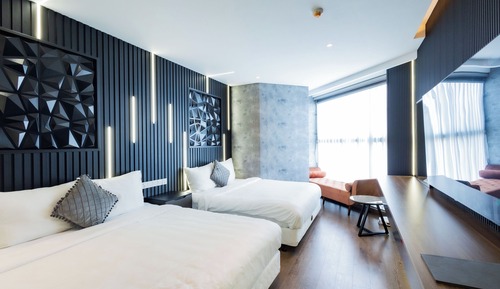 Suite Studio Familiale, 1 chambre, vue partielle sur l'océan, vue mer