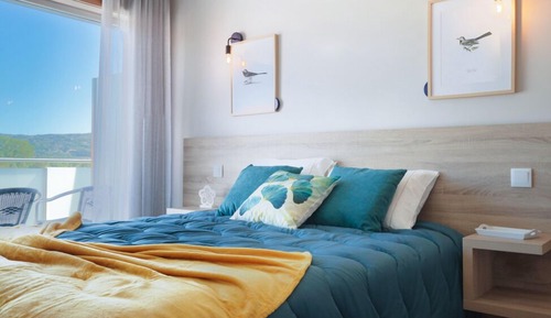 Chambre Double Supérieure, vue piscine