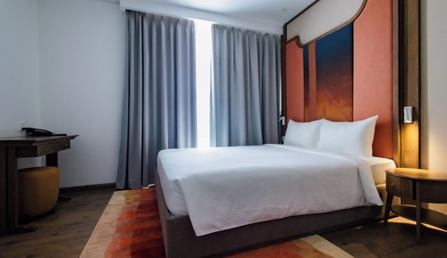 Penthouse Panoramique, 2 chambres, piscine privée, vue baie