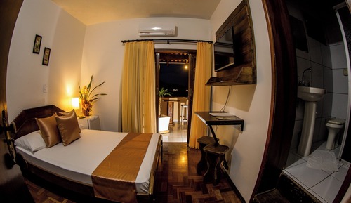Suite Économique, 1 lit double, salle de bains privée, vue cour intérieure