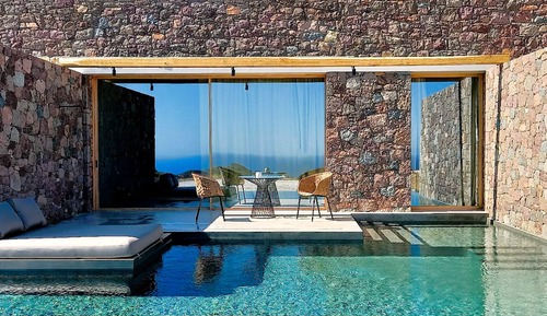 Suite Signature, piscine privée, vue mer