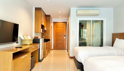 Chambre Deluxe, vue piscine