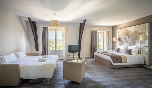 Chambre Double Familiale, vue vallée
