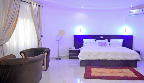 Chambre Double Royale pour 1 personne, 1 chambre, vue ville