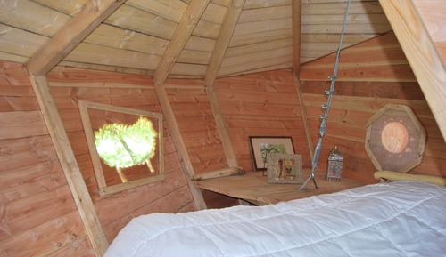Tree House, vue jardin
