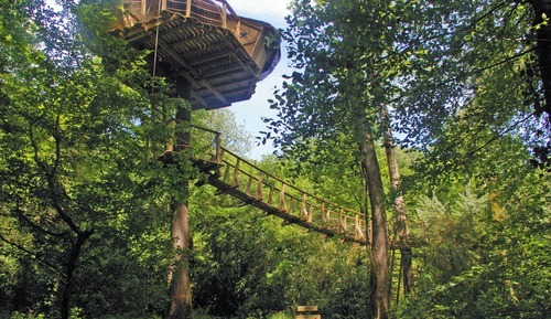Tree House, vue jardin
