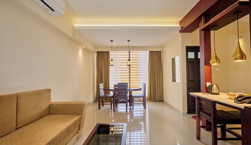 Suite Junior, balcon, vue ville
