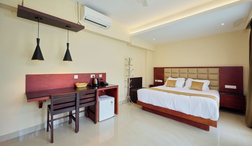 Chambre Double Deluxe, balcon, vue colline