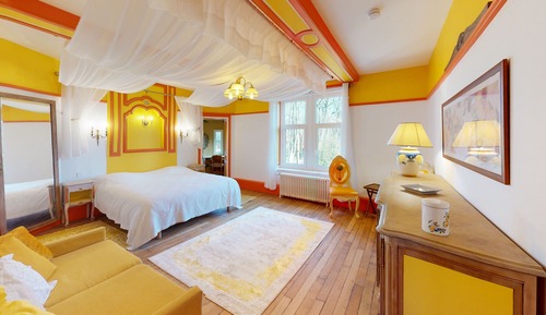 Suite Majestueuse, 2 chambres, chambres communicantes, vue jardin