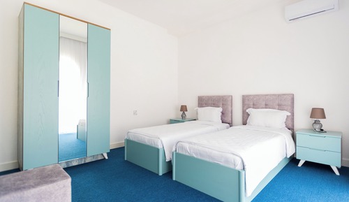 Chambre Classique Double ou avec lits jumeaux, vue mer