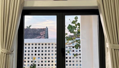Chambre Panoramique, vue plage