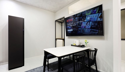 Chambre Familiale avec lits jumeaux, plusieurs lits, non-fumeurs, salle de bains privée
