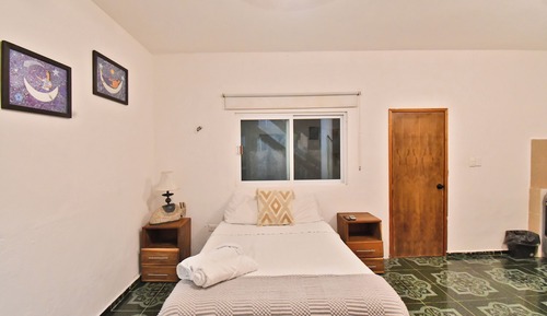 Chambre Deluxe, coin cuisine, vue jardin
