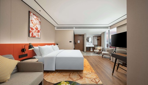 Chambre Deluxe, 1 très grand lit (Snack Bar)