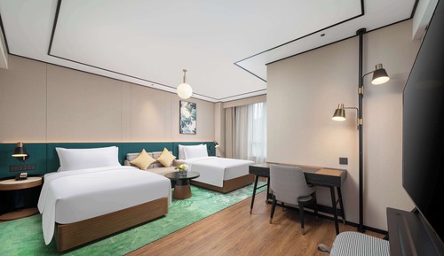 Chambre Deluxe, 2 lits une place