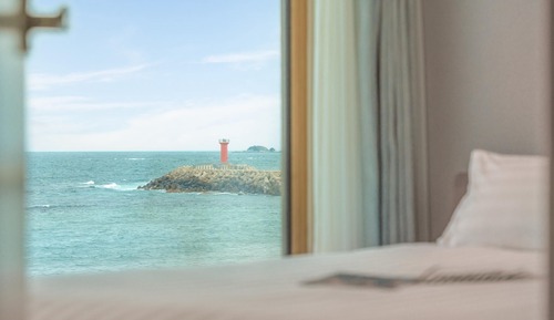 Chambre, 1 chambre (Room302 Cobalt Blue(oceanview))