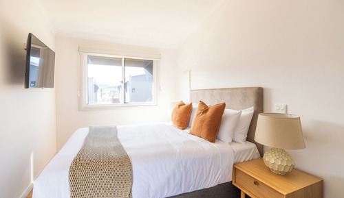 Cabane Standard, 1 grand lit, accessible aux personnes à mobilité réduite