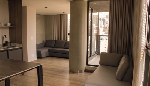 Suite Studio Signature, balcon, vue ville