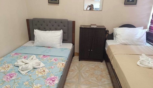 Chambre Double ou avec lits jumeaux, vue jardin