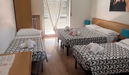 Chambre Quadruple, balcon
