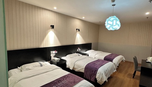 Chambre Triple Économique, 3 lits une place, fumeurs