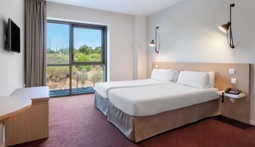 Chambre avec lits jumeaux