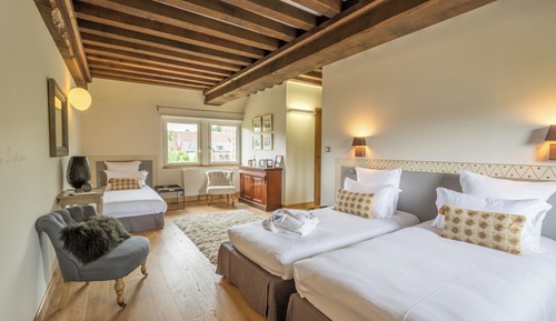 Chambre Triple, vue jardin