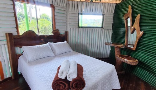 Tree House Familiale, vue montagne