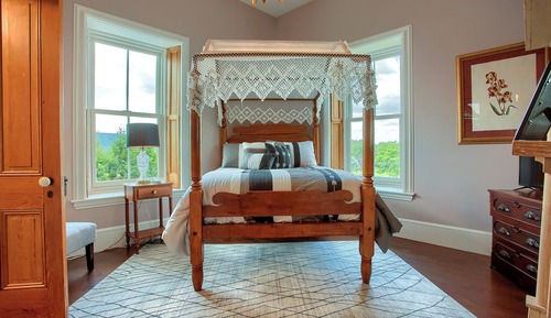 Chambre Deluxe, 1 grand lit, non-fumeurs, vue montagne