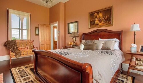 Chambre Luxe, 1 grand lit, salle de bains privée