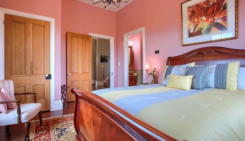 Chambre Deluxe, 1 grand lit, non-fumeurs, vue jardin